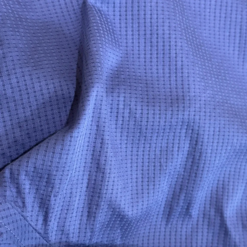 Pre-Loved Alfani Regular Fit Blue Button Down Long Sleeve Dress Shirt Size L